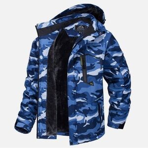 MAGCOMSEN Camo Ski Jacket Size 2XL